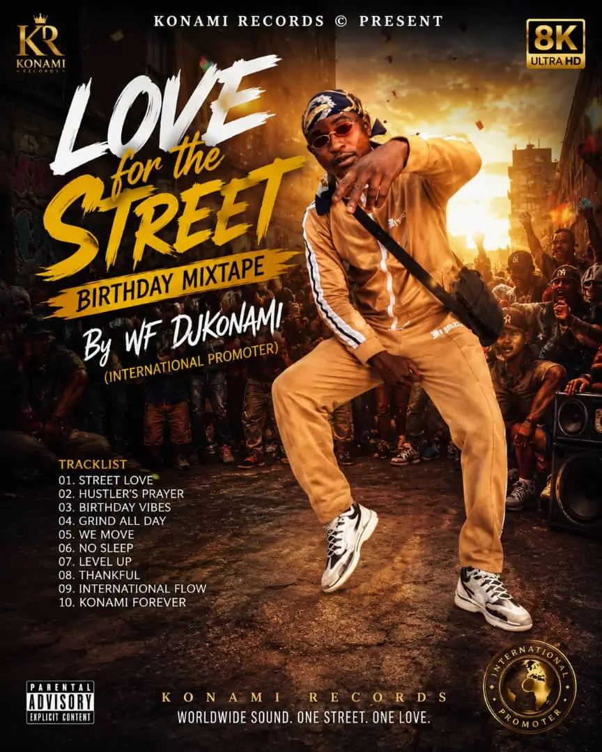 WF DJ Konami – Love For The Street (Birthday Mix) Cover Art