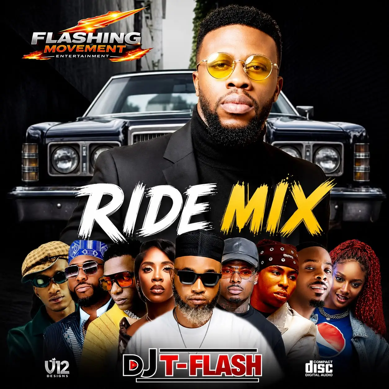 DJ T Flash – Ride Video Mix Cover Art