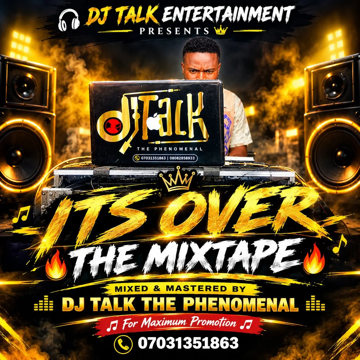 DJ Talk – It’s Over Mix Cover Art