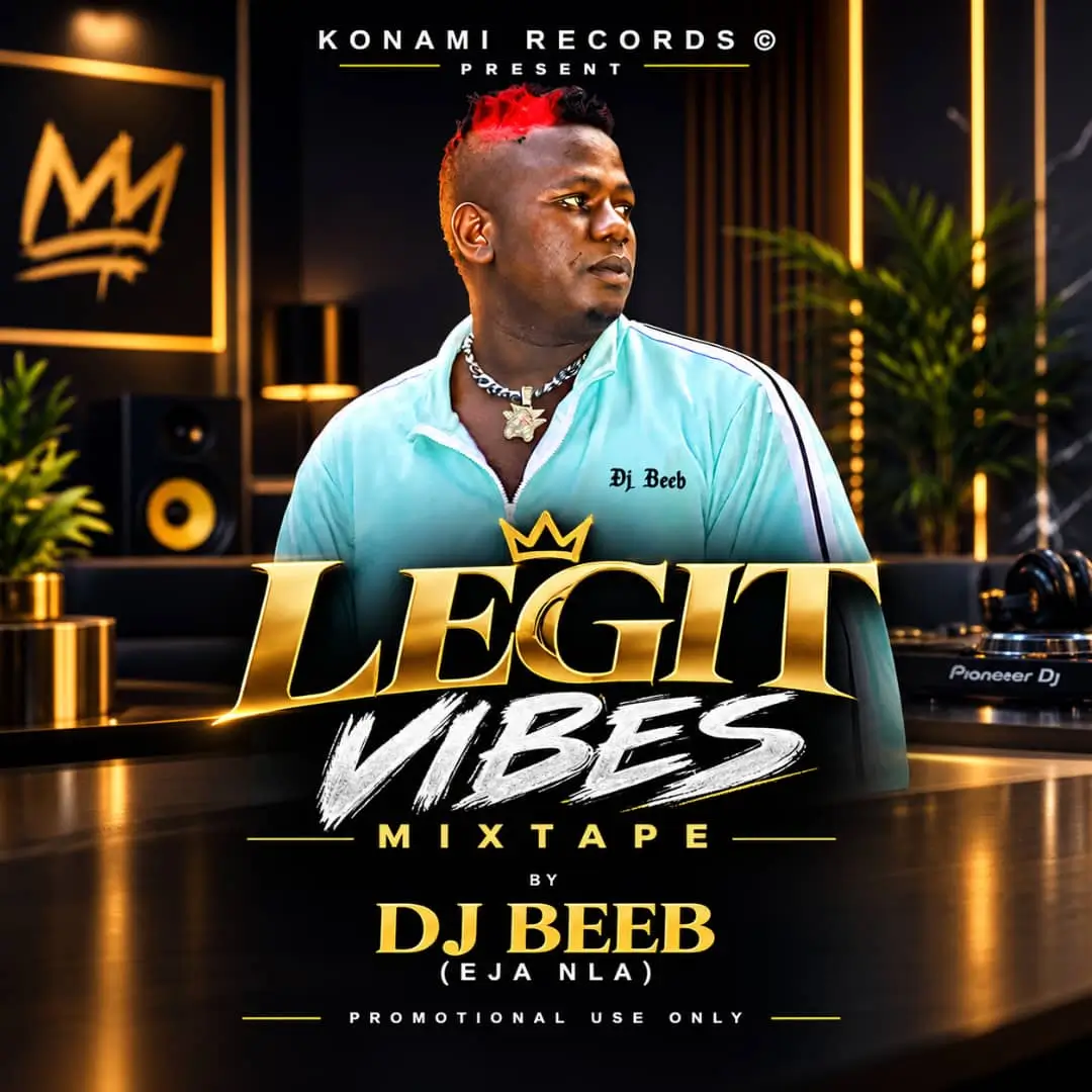 DJ Beeb ft. WF DJ Konami – Legit Vibes Mix Cover Art